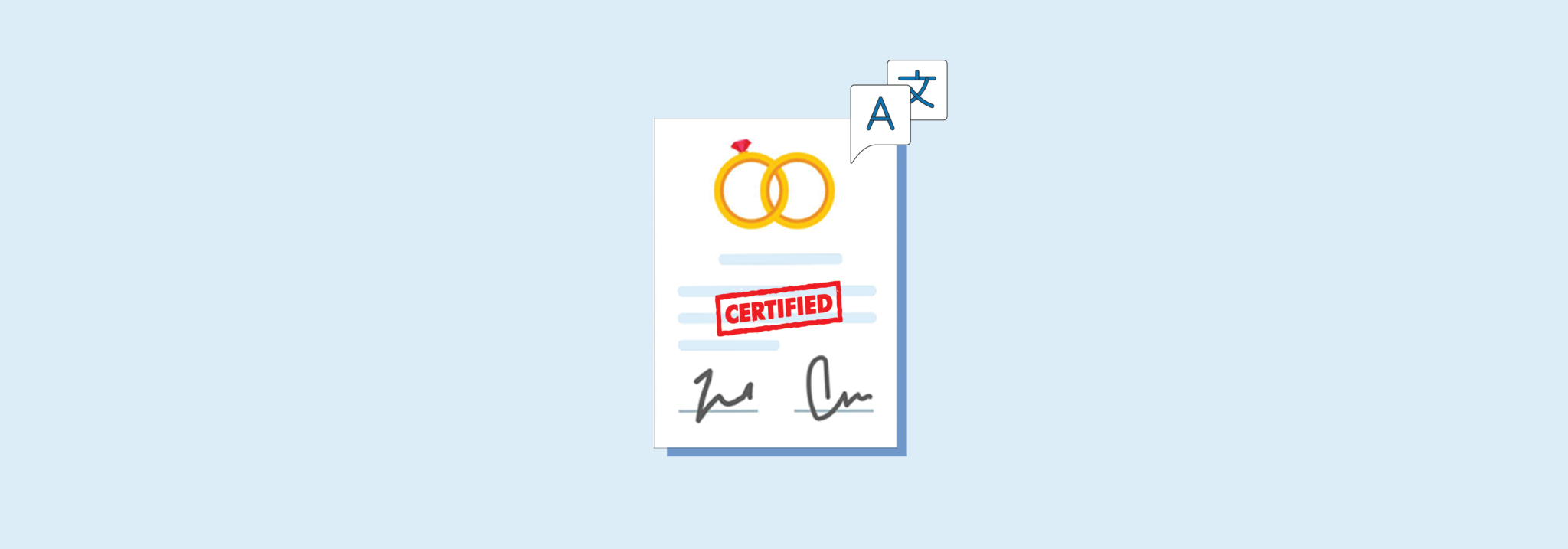 Certified Translation of Marriage Certificate Legal Translation